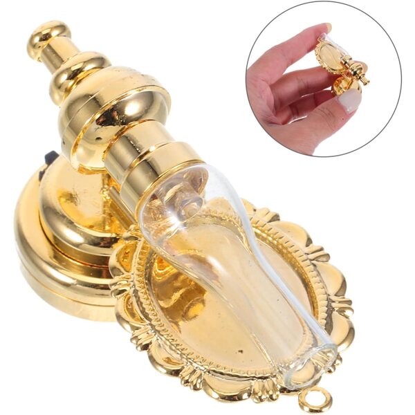 Miniatur-LED-Wandlampe für Puppenhäuser im europäischen Stil 1:12