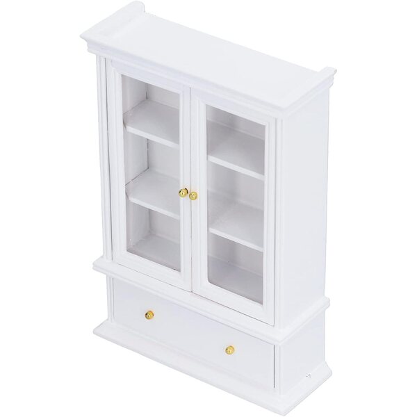 Armadio in Miniatura 1:12 in Legno Betulla per Casa delle Bambole 15x10x3,8 cm