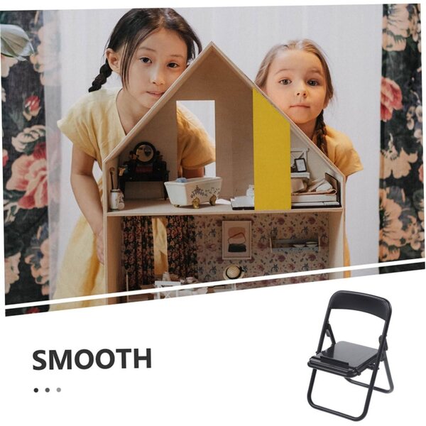 STOBAZA 25 Mini Sedie Pieghevoli Smartphone Stand Supporto Compatibile e Leggero