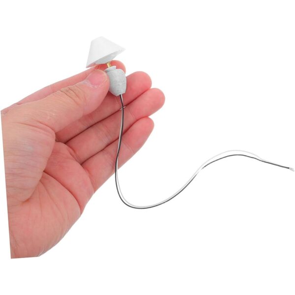 ibasenice 4 Mini Lampade LED per casa delle bambole con Design Realistico e Multicolore