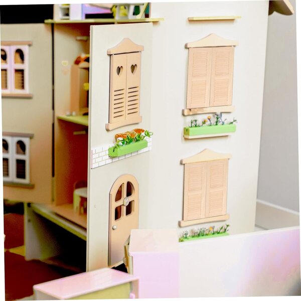 12 Persiane in Legno Miniature 1:12 per Casa delle Bambole - Accessori Decorativi