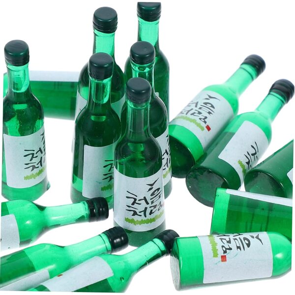 STOBAZA 75 mini bottiglie in stile coreano per la decorazione della casa in miniatura e progetti artigianali fai-da-te