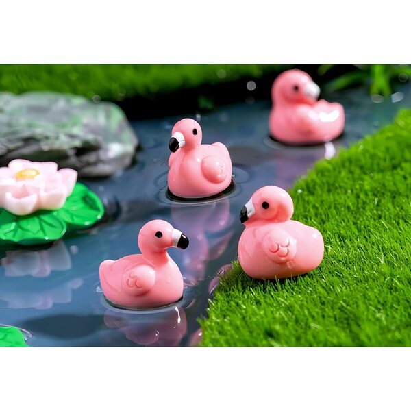 Mini animali in resina per decorazioni casette delle bambole, decorativi e realistici