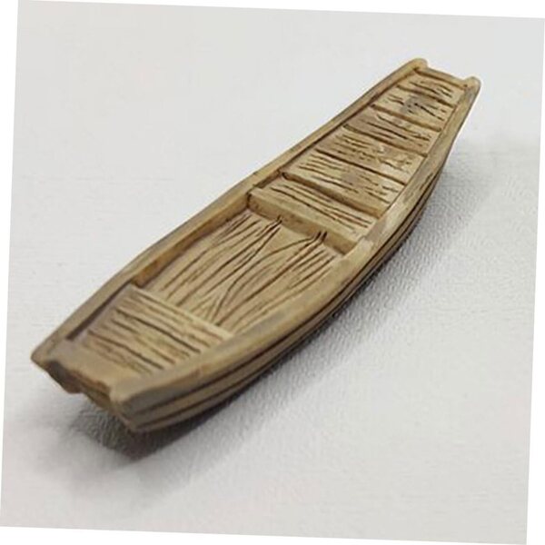 ibasnice 6 Miniature Barche da Pesca Modello per Decorazioni Micro Paesaggi e Piante