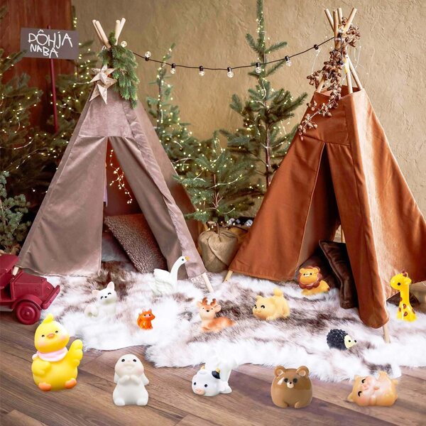 56 Mini Animali in Resina per Micro Giardini, Case delle Bambole e Decorazioni Varie