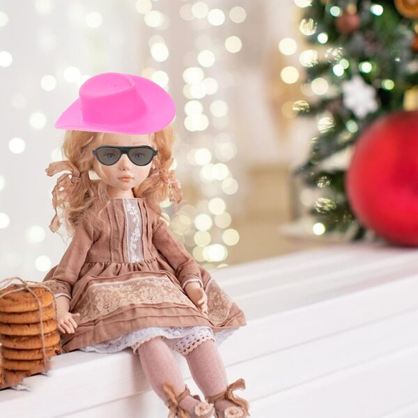Set 51 pezzi Mini Accessori Paperella Gialla con Occhiali e Cappello per Decorazioni