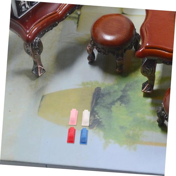 Miniature 4 Pezzi Perforatrice per Casa delle Bambole in PLA Realistica e Decorativa