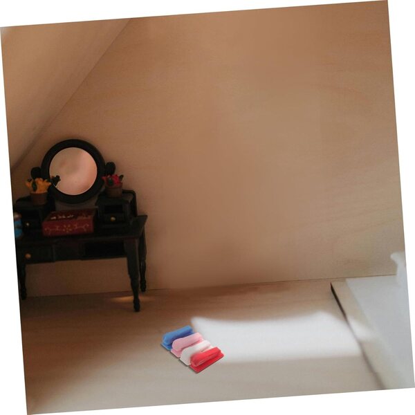 Miniature 4 Pezzi Perforatrice per Casa delle Bambole in PLA Realistica e Decorativa