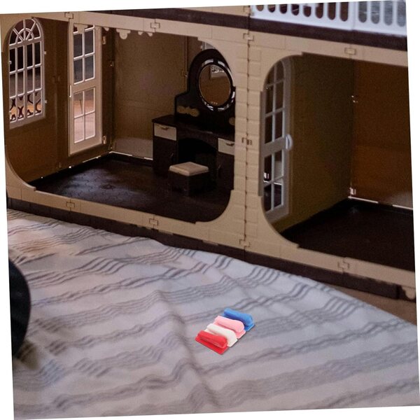 Miniature 4 Pezzi Perforatrice per Casa delle Bambole in PLA Realistica e Decorativa