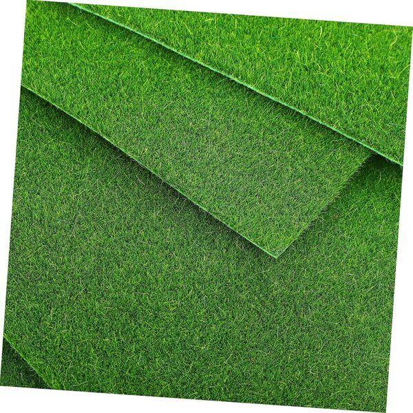 ibasenice Moosteppiche 8 pezzi 15x15 cm per decorazioni giardino e modellismo