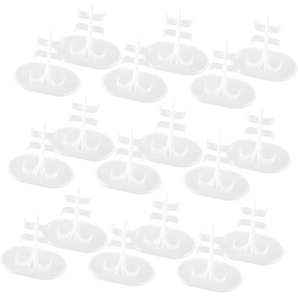 Set 30 Supporti per Bambole in Plastica Robusta, Regolabili, Supporto Stabile per Action Figures e Collezioni