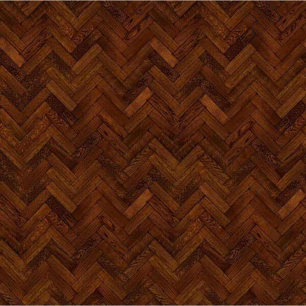 5 Fogli Miniatura Pavimento Parquet 1:12 Eiche Cacao per Case delle Bambole