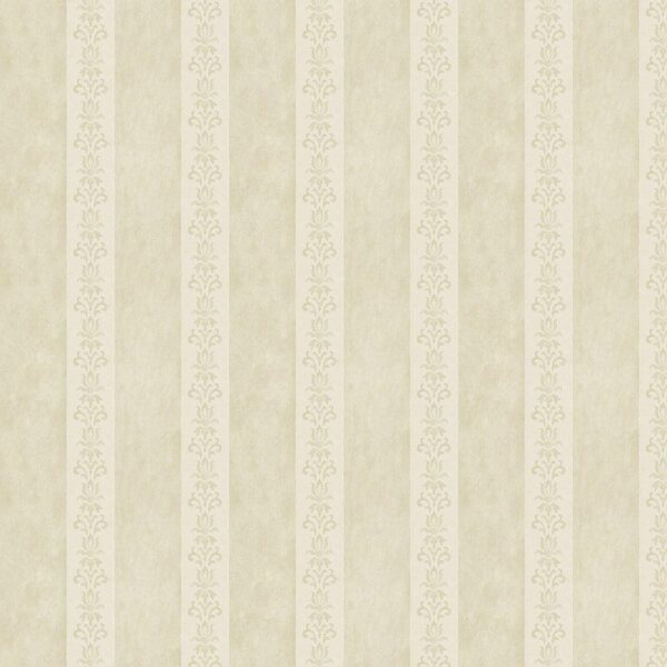 Set 5 fogli carta parati miniatura per casa bambole 1:12 - Salbei floral stripe