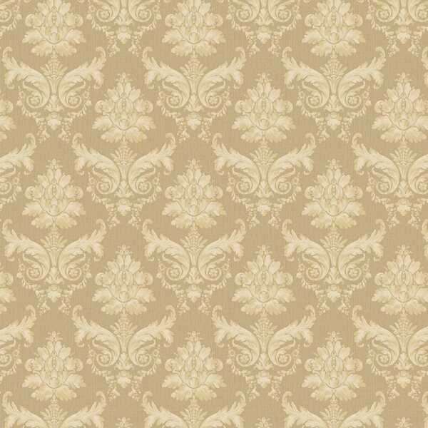 Set 5 Fogli Carta da Parati Miniatura per Case delle Bambole 1:12 Crema Khaki