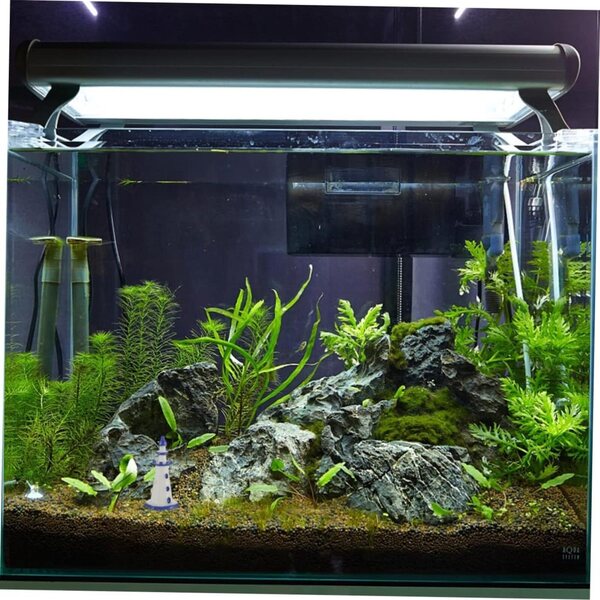 20 Stück Mini-Leuchttürme aus Kunstharz für Miniaturgärten, Aquarien und Heimdekorationen