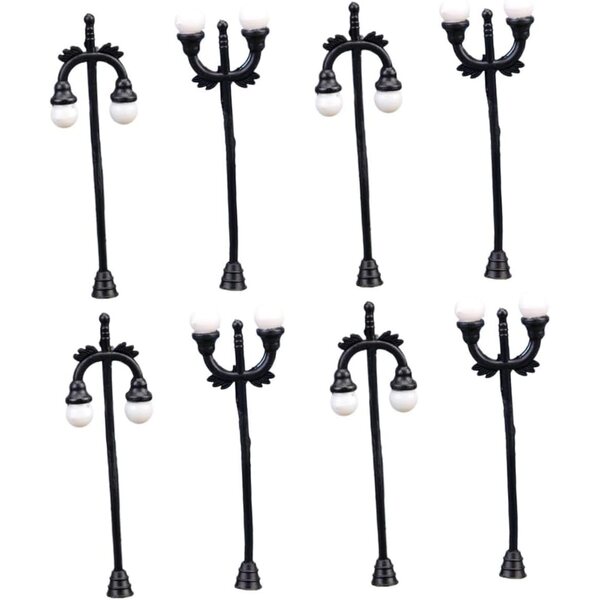 Set 24 Mini Stradali Laterne per Modellismo e Micro Paesaggi di STOBAZA