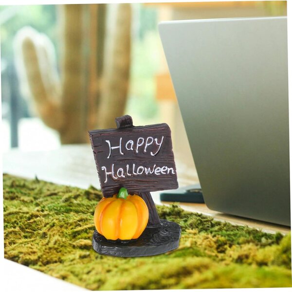 STOBAZA Set mit 5 Halloween-Miniaturen aus Kunstharz für Tisch- und Gartendekorationen