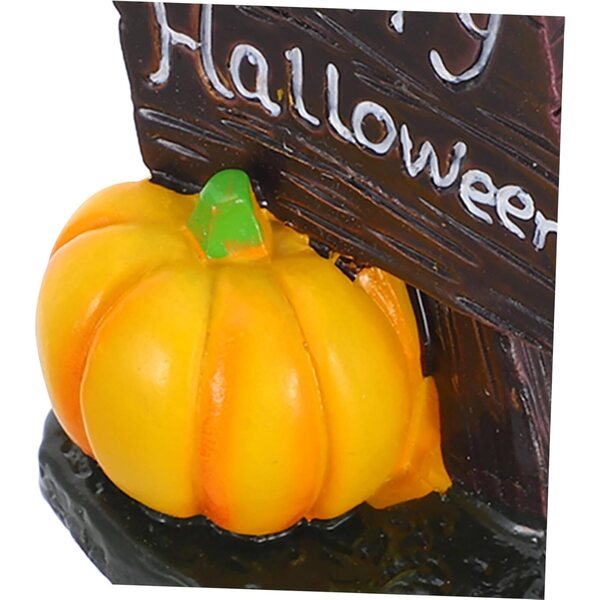 STOBAZA Set mit 5 Halloween-Miniaturen aus Kunstharz für Tisch- und Gartendekorationen