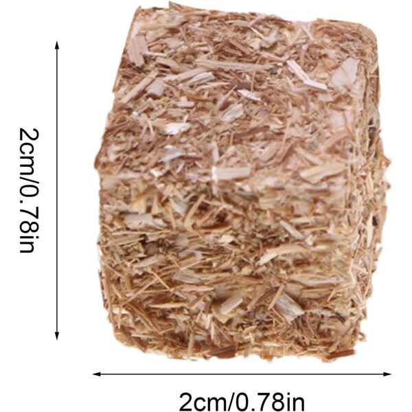 Mini Heuballen Set 4 pezzi per decorazioni rustiche e pupazzi, realismo e charme