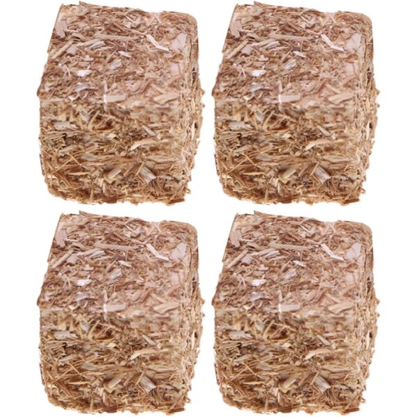 Mini Heuballen Set 4 pezzi per decorazioni rustiche e pupazzi, realismo e charme