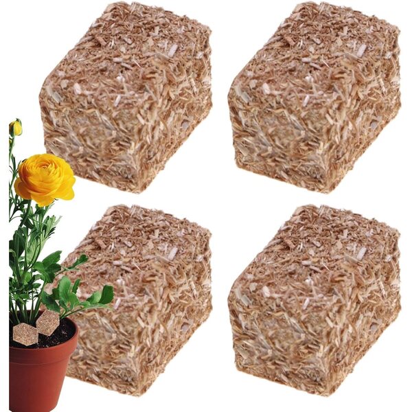 Mini balle di fieno per case delle bambole e decorazioni da giardino - set di 4 balle di paglia