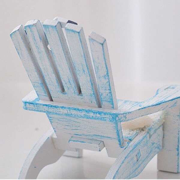 Mini decorazione mare in legno e resina set 2 pezzi per casa e foto
