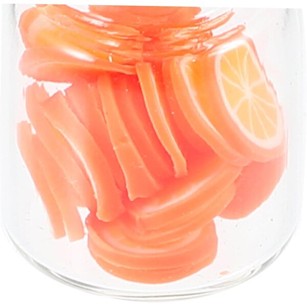 Set 16 Miniature Vasi con Fette di Frutta Realistiche per Case delle Bambole LIFKICH