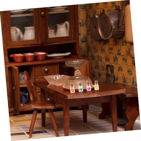 Set 16 Miniature Vasi con Fette di Frutta Realistiche per Case delle Bambole LIFKICH