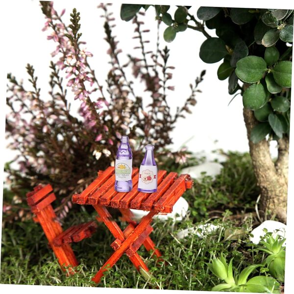 STOBAZA Mini-Flaschen 50 pezzi in plastica con mini-toilette compatta e leggera