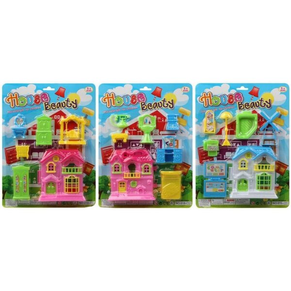 Casetta delle bambole BigBuy Kids multicolore ideale per bambini da 3+ anni