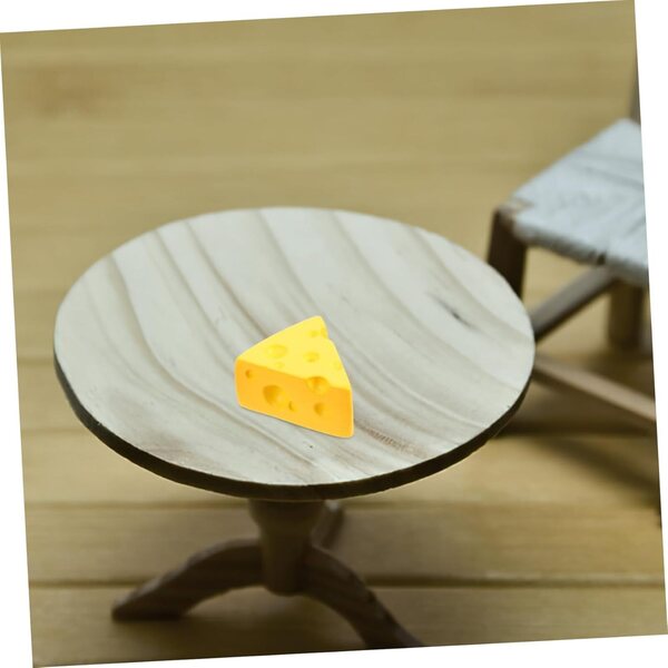 Abaodam 20 kleine Käse in realistischen Harzminiaturen für Puppenhausdekorationen