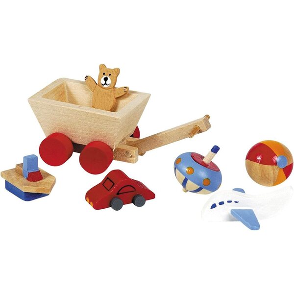 Set Accessori per Cameretta Bambole Goki 51938 - Dettagli Curati e Completo