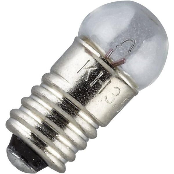 Lampadina a vite Miniatura 3,5 V chiara per illuminazione modellismo