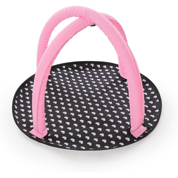 Set di accessori per bambole Bayer Design con seggiolone, lettino, arco gioco e borsa per Bambini 3+