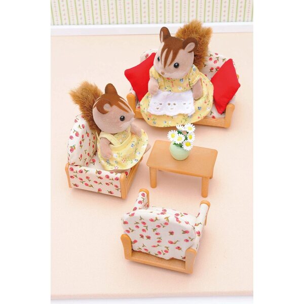 Sylvanian Families 4464 Dreiteiliges Einrichtungsset für Puppenhaus