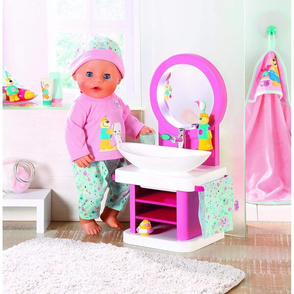 BABY born toeletta per Bambini con Funzioni Luce, Suono e Acqua - Gioco Creativo 3 Anni+