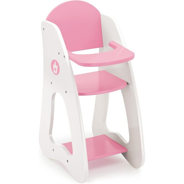Bayer Design seggiolone per bambole Princess World per bambole fino a 46 cm, con vassoio integrato