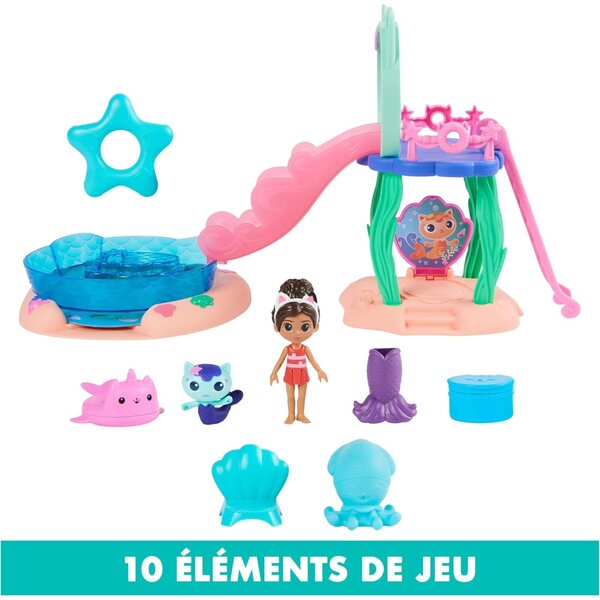 Gabby's Dollhouse Purrific Pool Party und Sweet Dreams Deluxe Schlafzimmer