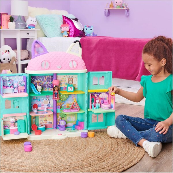 Gabby's Dollhouse Purrific Pool Party und Sweet Dreams Deluxe Schlafzimmer