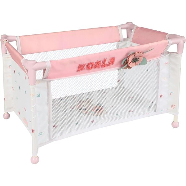 Lettino Da Viaggio Koala De Cuevas Toys per Bambole 30x50x29 cm Pieghevole