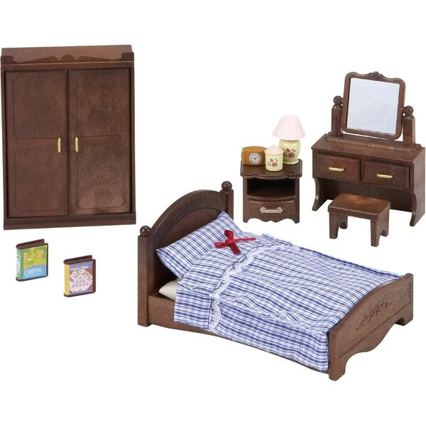 Sylvanian Families 5039 Elternschlafzimmer – Puppenhausmöbel