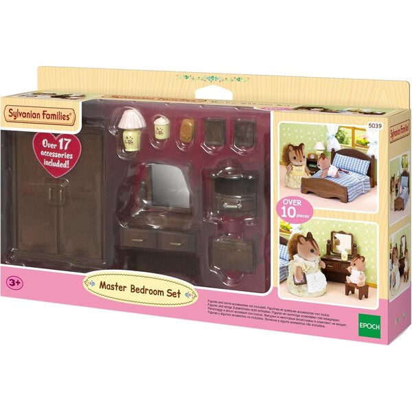 Sylvanian Families 5039 Elternschlafzimmer – Puppenhausmöbel