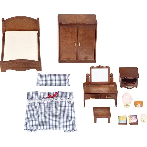 Sylvanian Families 5039 Elternschlafzimmer – Puppenhausmöbel