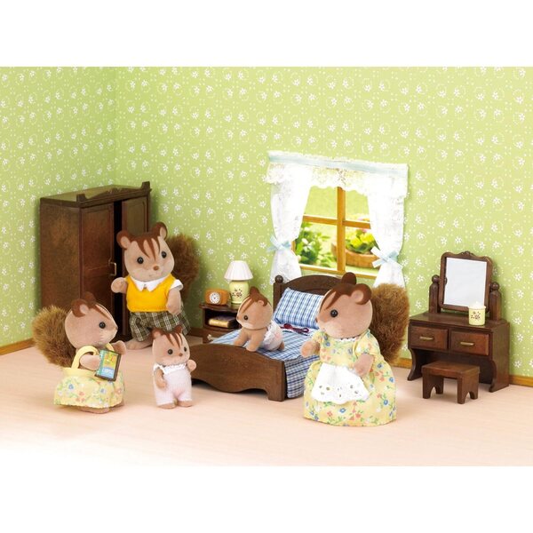 Sylvanian Families 5039 Elternschlafzimmer – Puppenhausmöbel