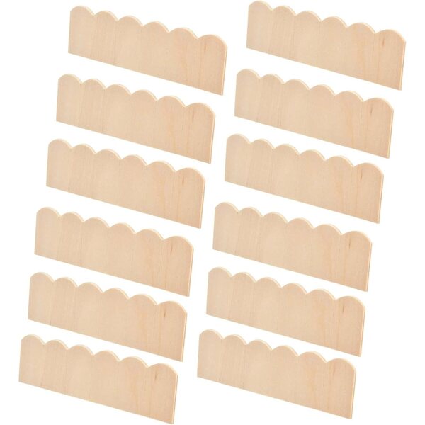 12 tegole in legno composito per case delle bambole 1:12 tegole in miniatura per artigianato fai da te