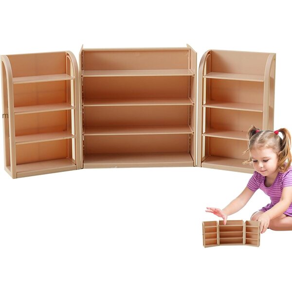 PP-Regalmöbel-Miniaturen für Puppenhaus – tragbarer und dekorativer Organizer