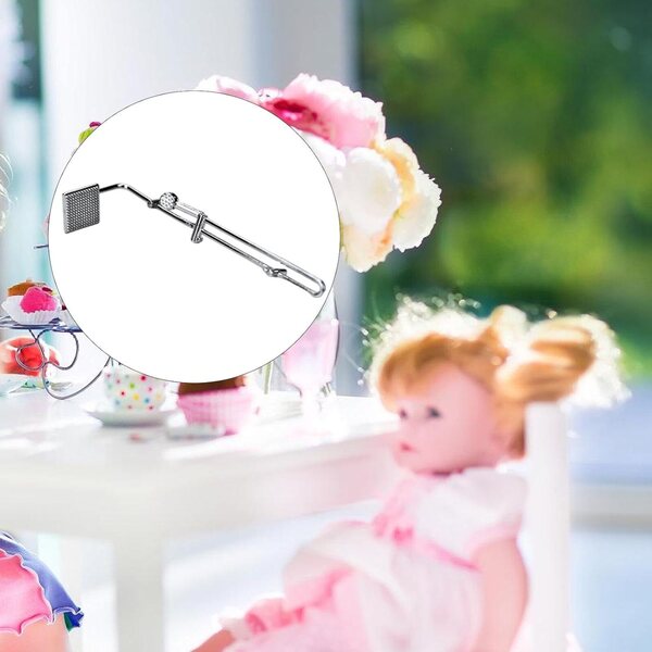 Miniatura Testa Doccia Vintage per Case delle Bambole - Decorazione Realistica in Metallo