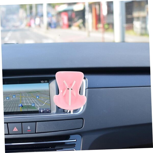 STOBAZA Mini-Plüsch-Autositz für Puppen, rosa, Puppenhaus-Zubehör