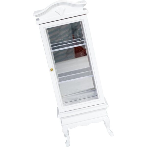 1:12 Miniatur-Vitrine aus Holz für Puppenhäuser, antikes und realistisches Design