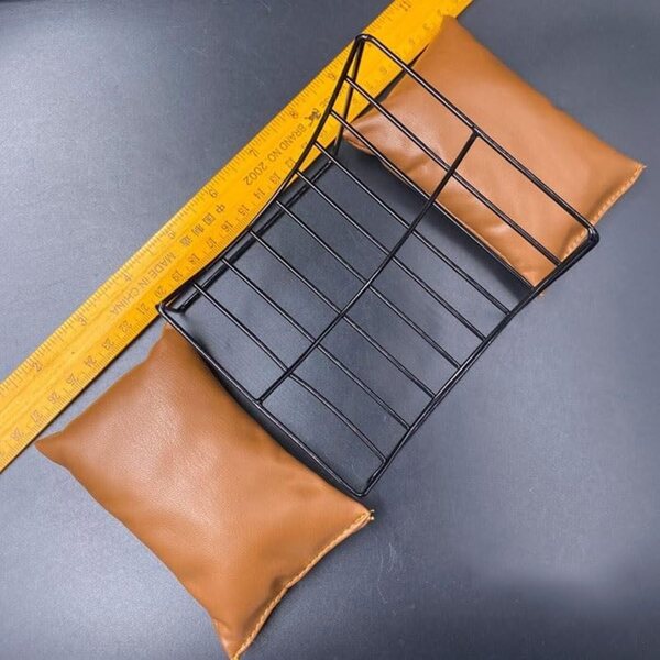 AMITD Sedia in Pelle 1/6 Scala Accessorio Miniatura per Bambole da 12"